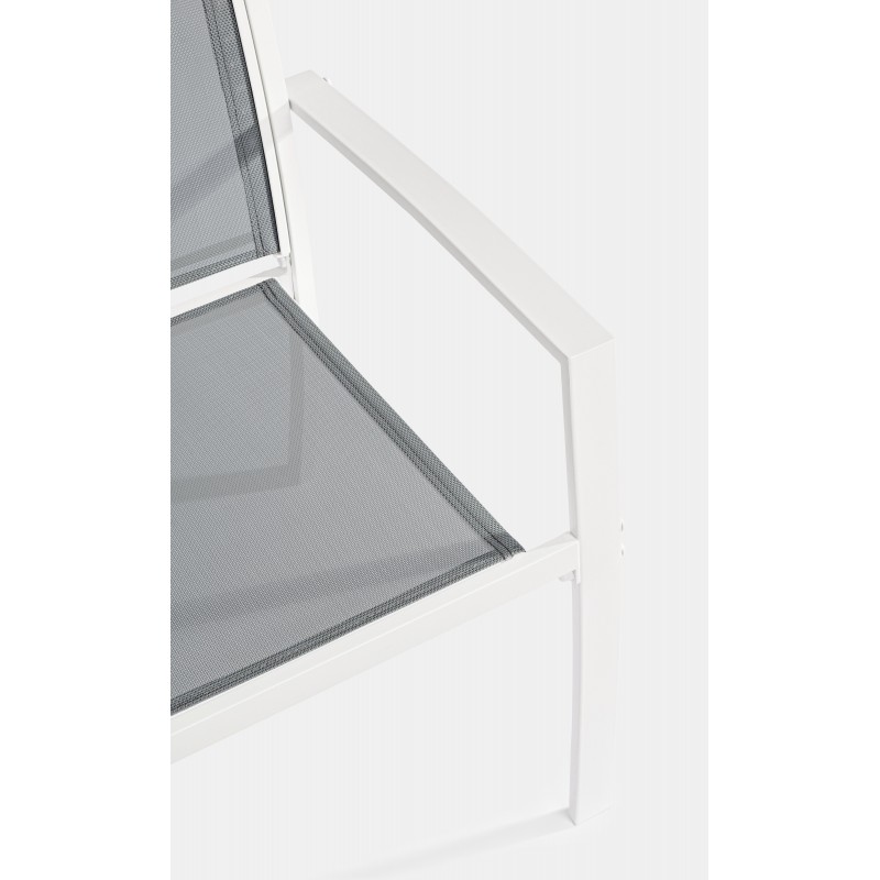 Tavoli da esterno Salotto auri bianco set da 3 pezzi 662992 Tavoli da esterno Salotto auri bianco set da 3 pezzi 662992