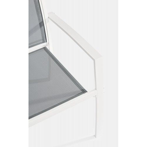 Tavoli da esterno Salotto auri bianco set da 3 pezzi 662992