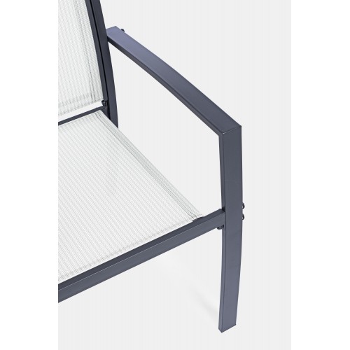 Divani da giardino Salotto auri antracite set da 3 pezzi 662993