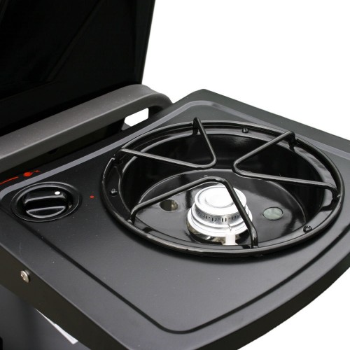 Barbecue a gas Barbecue bbq piu' saporillo gas 2 bruciatori pietra lavica sochef piusaporillo