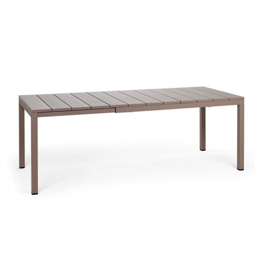 Tavoli da esterno Tavolo rio tortora estensibile 140/210cm