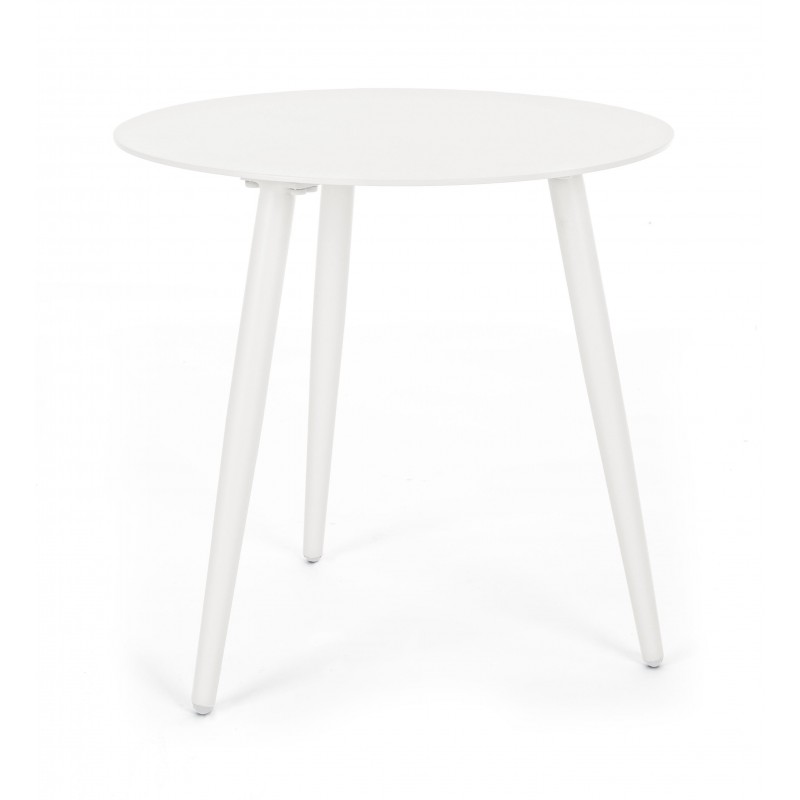 Tavoli da esterno Tavolino ridley ø50cm bianco 662700 Tavoli da esterno Tavolino ridley ø50cm bianco 662700