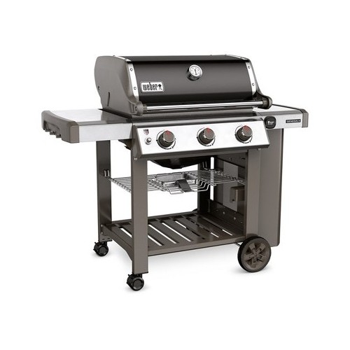 Barbecue a gas Barbecue genesis ii e-310 gbs weber black ripiani laterali bbq a gas