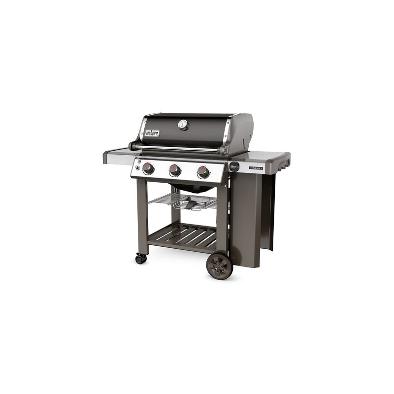 Barbecue a gas Barbecue genesis ii e-310 gbs weber black ripiani laterali bbq a gas