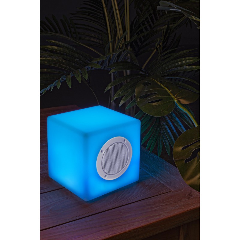 Illuminazione Lampada cubo led speaker 15x15cm 827435 Illuminazione Lampada cubo led speaker 15x15cm 827435