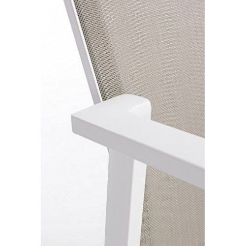 Sedie da giardino Poltrona da giardino cruise bianco 0662229