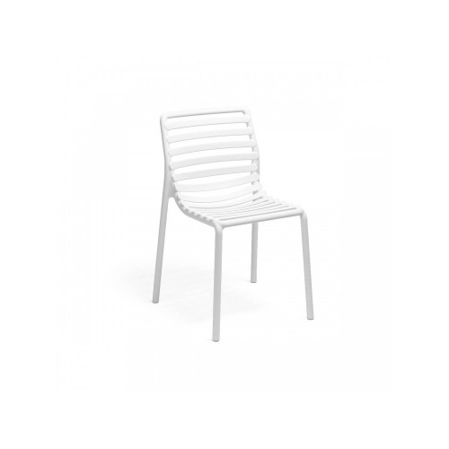 Sedie da esterno Sedia doga bistrot bianco
