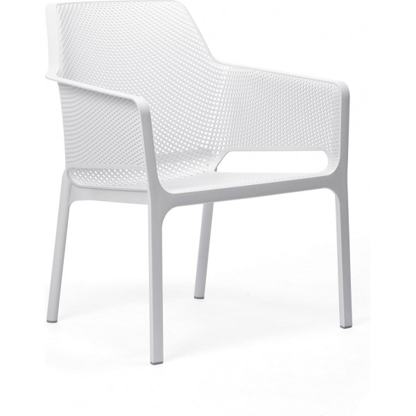 Divani da esterno Poltrona net relax bianco