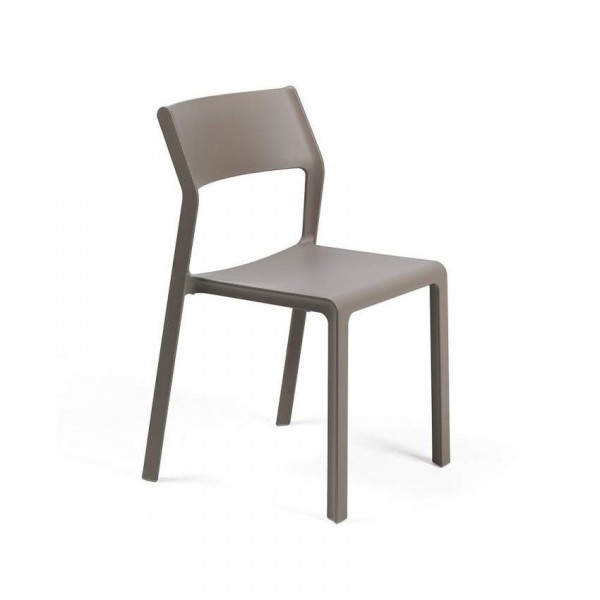 Sedie da esterno Sedia trill bistrot tortora