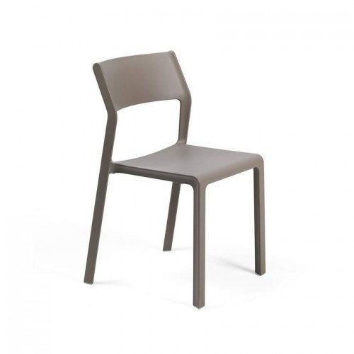 Sedie da esterno Sedia trill bistrot tortora