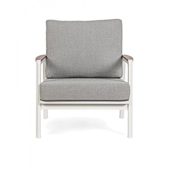 Divani da giardino Poltrona jalisco bianco 662872