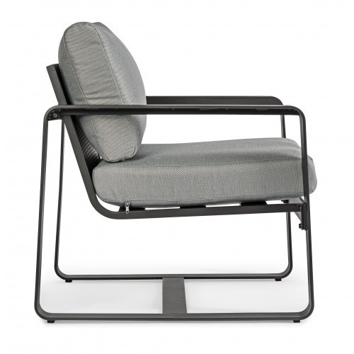 Divani da giardino Poltrona Merrigan Antracite 663109