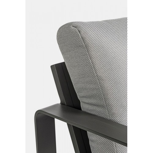 Divani da giardino Poltrona Merrigan Antracite 663109