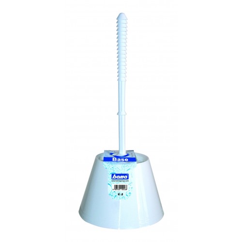 Scopini e portascopini Portascopino base completo 16,5x16,5x37cm bianco