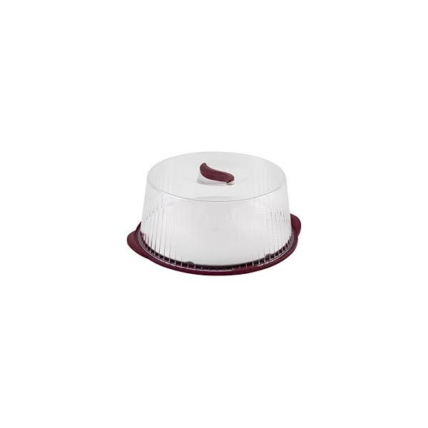 Piatti Portatorta alta copri vivande 30 cm con piatto girevole