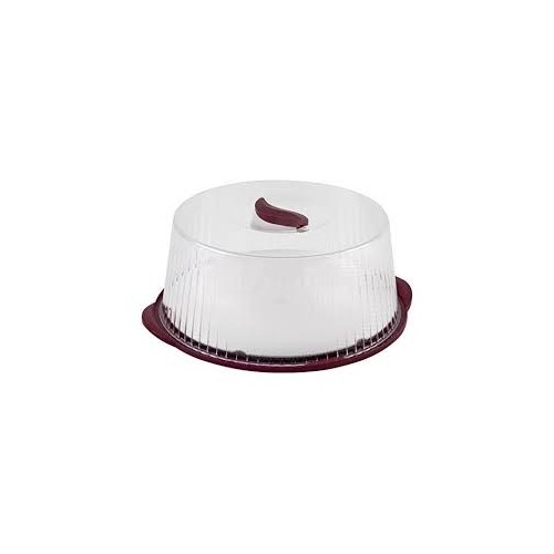 Piatti Portatorta alta copri vivande 30 cm con piatto girevole