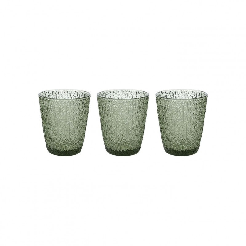Bicchieri Set 3 Bicchieri davor 280 Cc Vetro verde Bicchieri Set 3 Bicchieri davor 280 Cc Vetro verde