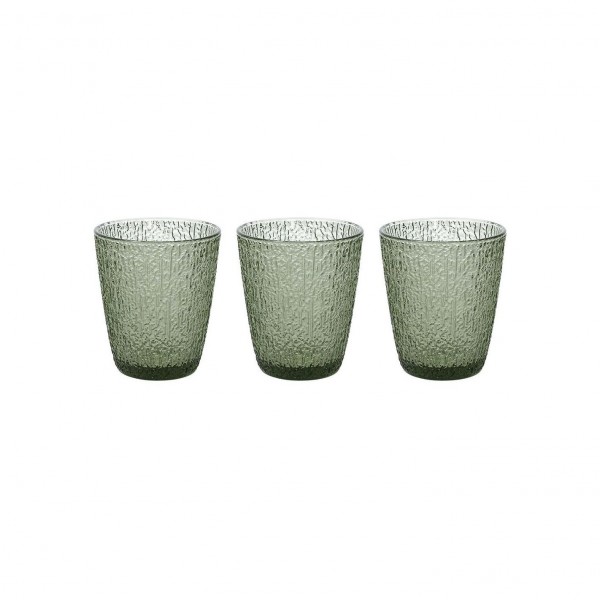 Bicchieri Set 3 Bicchieri davor 280 Cc Vetro verde