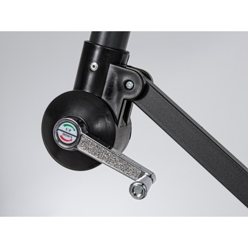 Ombrelloni Ombrellone retrattile texas 2x3mt colore tortora