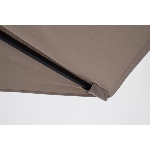 Ombrelloni Ombrellone retrattile texas 2x3mt colore tortora