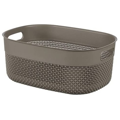 Cesti portabiancheria Contenitore filo basket S cappuccino cm27x22x15