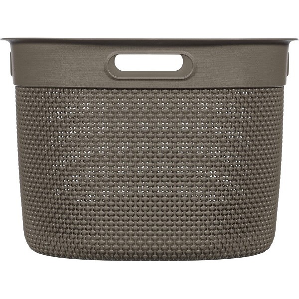 Cesti portabiancheria Contenitore laundry basket cappuccino cmcm27x59x39h