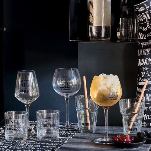 Bicchieri Set 3 bicchieri lets party acqua