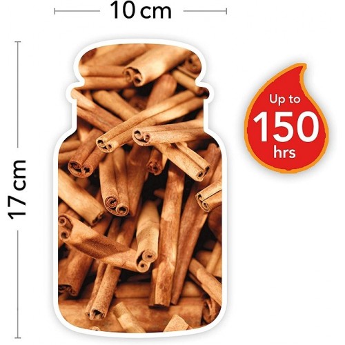Candele profumate Candela profumata giara grande bastoncino di cannella durata fino a 150 ore