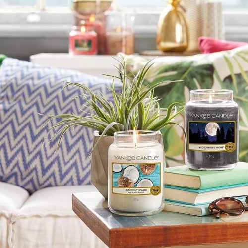 Complementi d arredo Candela profumata giara grande coconut splash durata fino a 150 ore