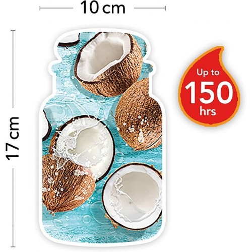 Complementi d arredo Candela profumata giara grande coconut splash durata fino a 150 ore