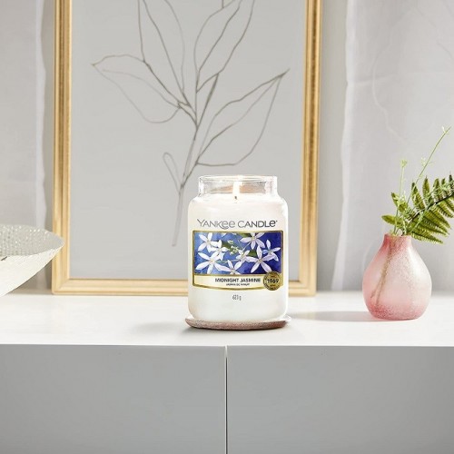 Complementi d arredo Candela profumata giara grande gelsomino notturno durata fino a 150 ore