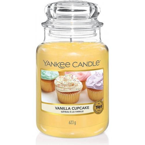 Complementi d arredo Candela profumata giara grande vanilla cupcake fino a 150 ore