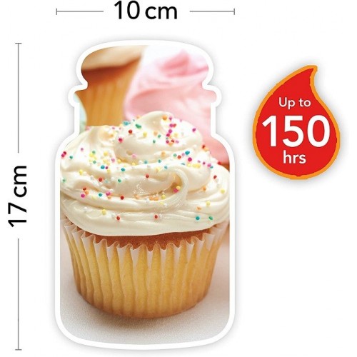 Complementi d arredo Candela profumata giara grande vanilla cupcake fino a 150 ore
