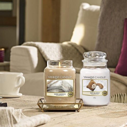 Complementi d arredo Candela profumata giara grande warm cashmere fino a 150 ore