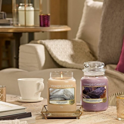 Complementi d arredo Candela profumata giara grande warm cashmere fino a 150 ore