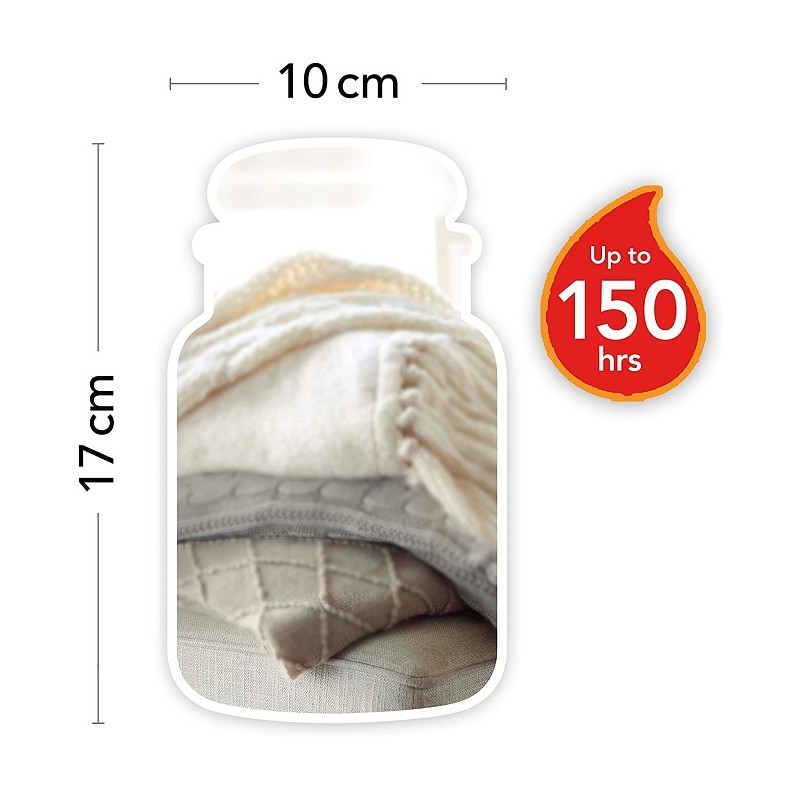 Complementi d arredo Candela profumata giara grande warm cashmere fino a 150 ore