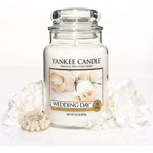 Complementi d arredo Candela profumata giara grande wedding day fino a 150 ore