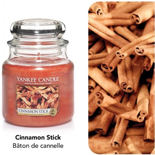 Complementi d arredo Candela profumata giara media cinnamon stick fino a 75 ore