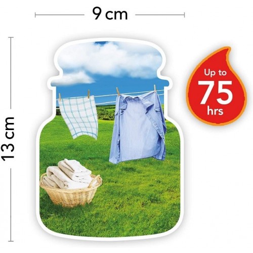 Complementi d arredo Candela profumata giara media clean cotton fino a 75 ore