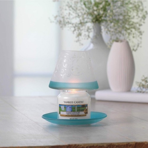 Complementi d arredo Candela profumata giara media clean cotton fino a 75 ore