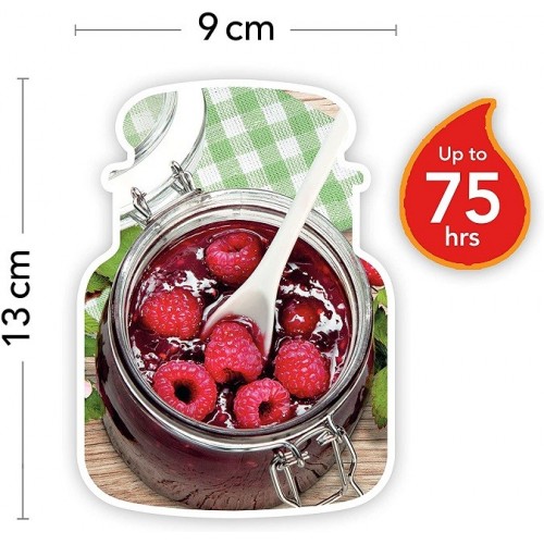 Candele profumate Candela profumata giara media red raspberry fino a 75 ore