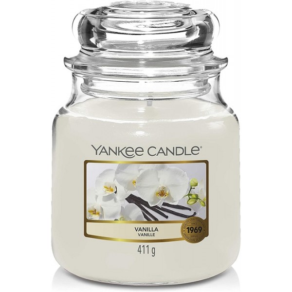 Candele profumate Candela profumata giara media vanilla fino a 75 ore