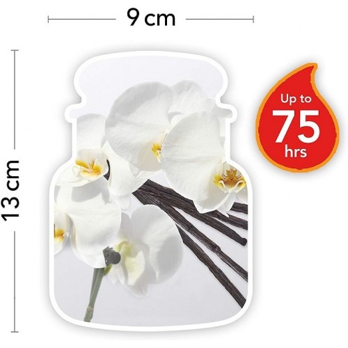 Candele profumate Candela profumata giara media vanilla fino a 75 ore