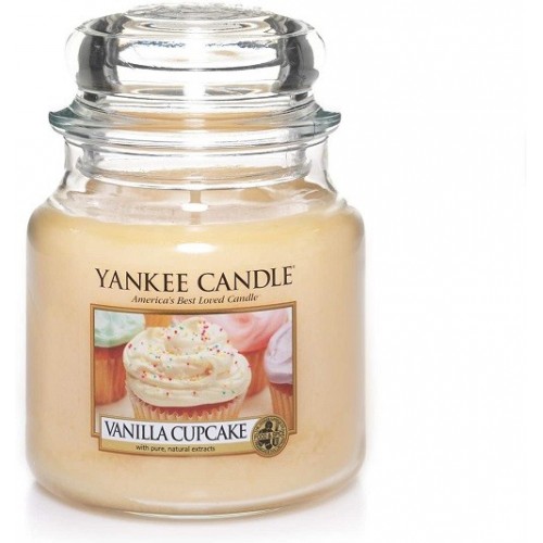 Candele profumate Candela profumata giara media vanilla cupcake fino a 75 ore