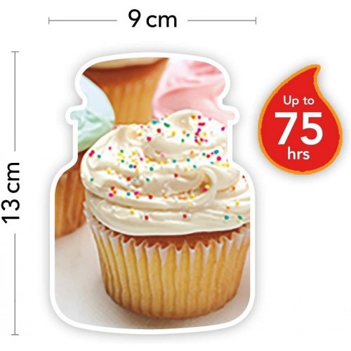 Candele profumate Candela profumata giara media vanilla cupcake fino a 75 ore