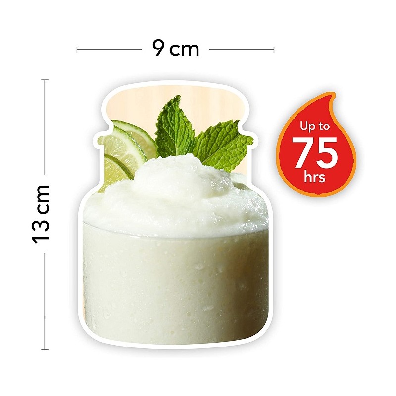 Candele profumate Candela profumata giara media vanilla lime fino a 75 ore