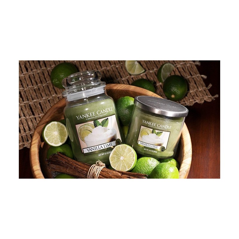 Candele profumate Candela profumata giara media vanilla lime fino a 75 ore