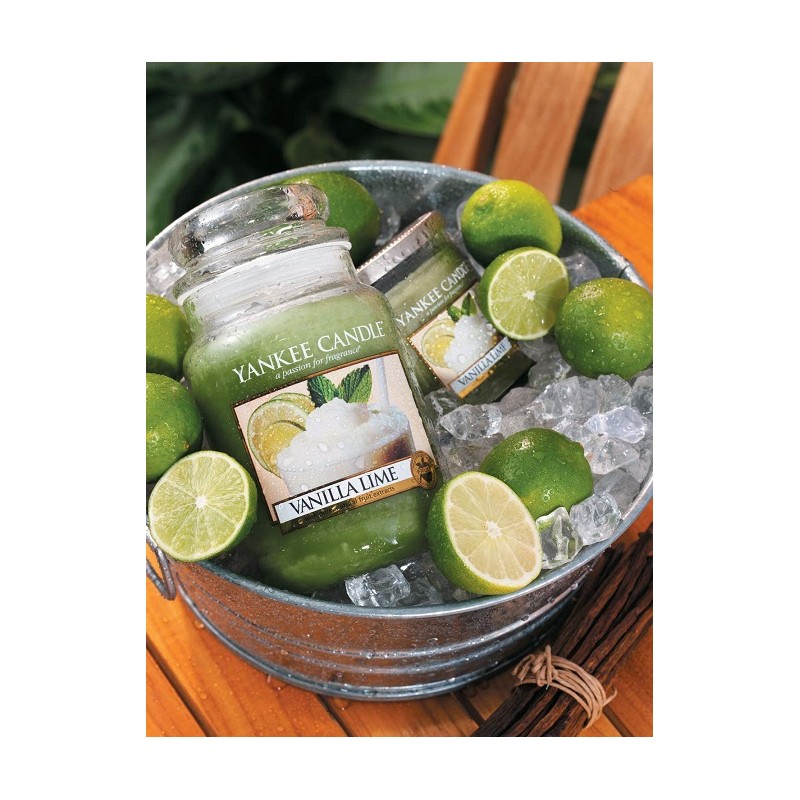 Candele profumate Candela profumata giara media vanilla lime fino a 75 ore