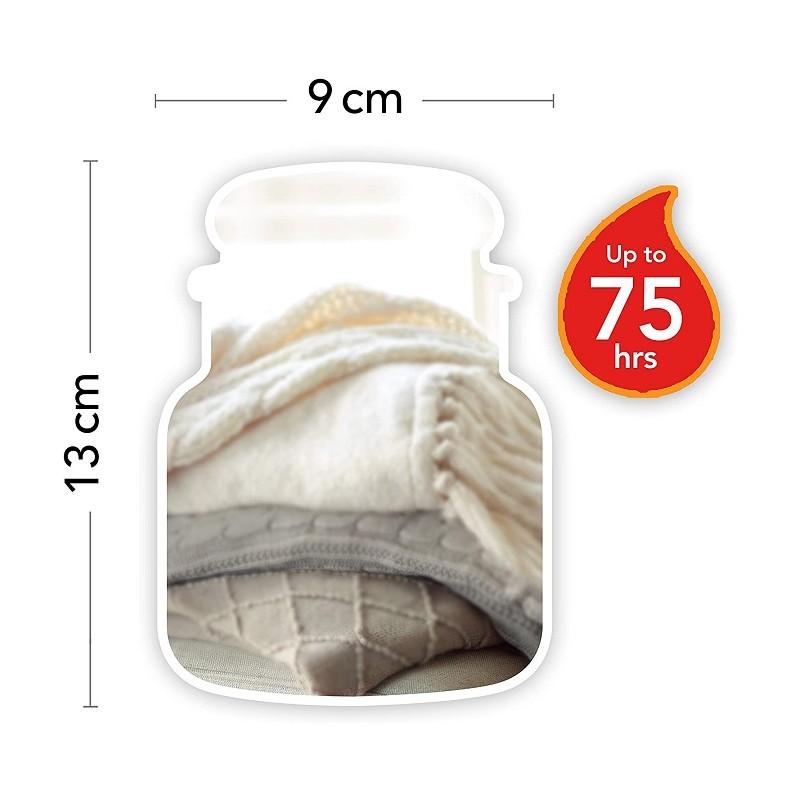 Candele profumate Candela profumata giara media warm cashmere fino a 75 ore