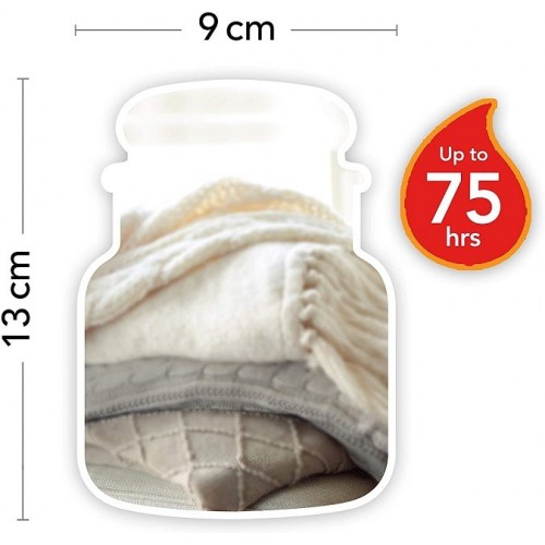 Candele profumate Candela profumata giara media warm cashmere fino a 75 ore